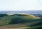 Rybury 'Camp' from Wansdyke at Tan Hill, september 2001.