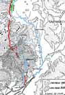 Sir Cyril Fox: The Mercian frontier in the 8th century (1955). Click the map to enlarge