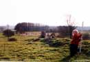 Probable linear earthwork near Monkton Farleigh, Wiltshire