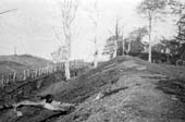 Offa's Dyke near a former colliery site at Ruabon.