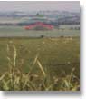 The view north, with Silbury Hill marked in red.